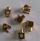 Gold Plated SMA SMB MCX MMCX RF Coaxial Connectors