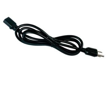 Computer AC Power Cord 3pin American Standard Plug with IEC C13 Female Plug Power Extension Cable
