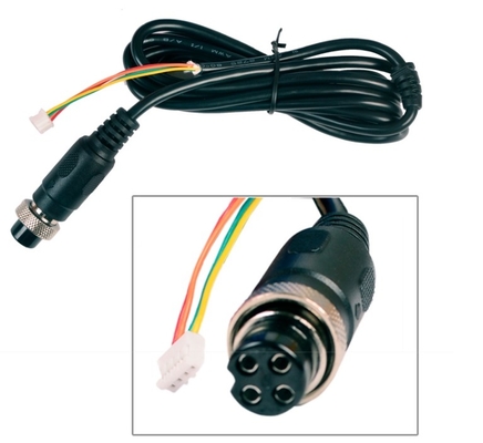 GX16 aviation plug coninvers 4pin connect to ph connector cable for ship communication technology