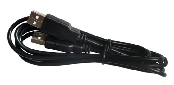 USB 2.0 male plug to male plug cable assembly for computer peripherals extension cords leads wire cable
