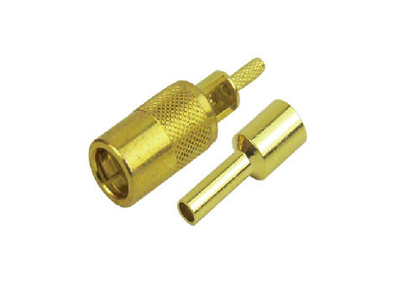RF Coaxial SMA Male To Female Connectors Splitter Gold Plated Brass Wifi Adapter