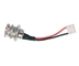 DC-099 metal connector A2014-Y terminal with 3239 20AWG silicone wire cable assembly