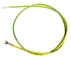 ul1015 18AWG yellow/green grounding wire with terminals