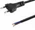 Brazil Electrical Power Cable 2 Pin INMETRO Approval with BY2-10 Plug With Cable End Tinned