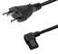 SEV Swiss Power Cord 10A 250V Plug with VDE Cable H05VV-F H05RN-F 3G0.751.01.5mm2 AC Power Supply Cord