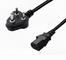 3 Pin South Africa SABS Computer AC Power Cord