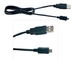 Micro Quick Charging Cable Wire Harness , 2 Meters Black USB Cable