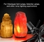 Black UL Himalayan Crystal Lamps 2 Pin AC Plug