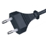 1.8m 2 Plug Cable Wire Harness , IRAM 2 Pole Power Cord